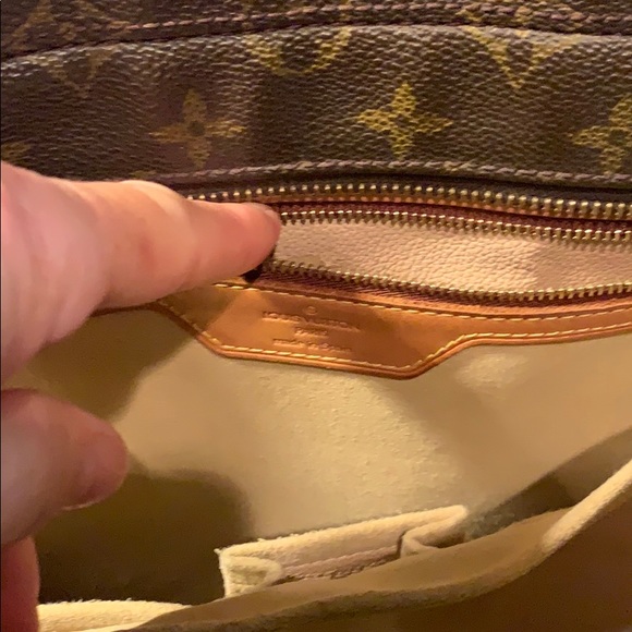 Louis. Vuitton large tote. 16 W by 12 L. - Picture 7 of 11